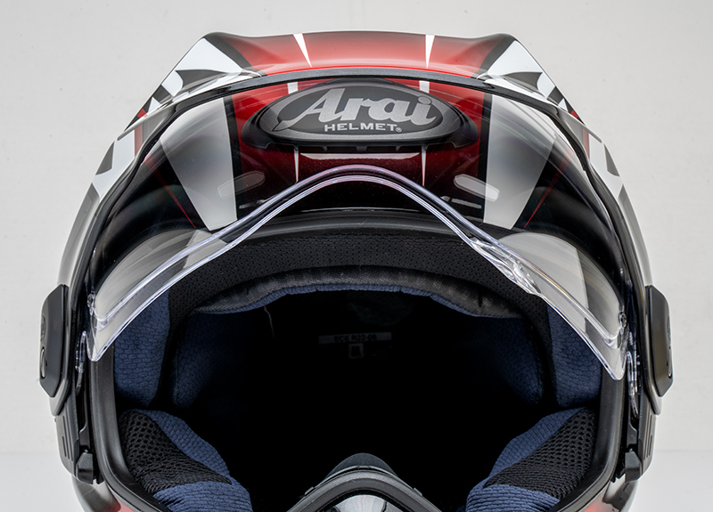 Arai Tour-X5 visor position